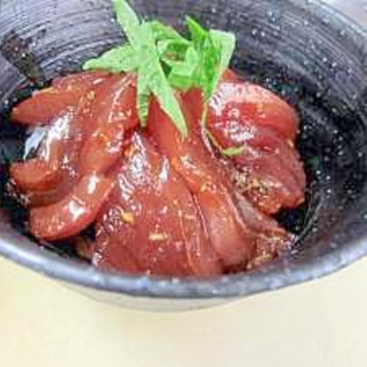 マグロ好きのための「鉄火丼」　究極レシピ